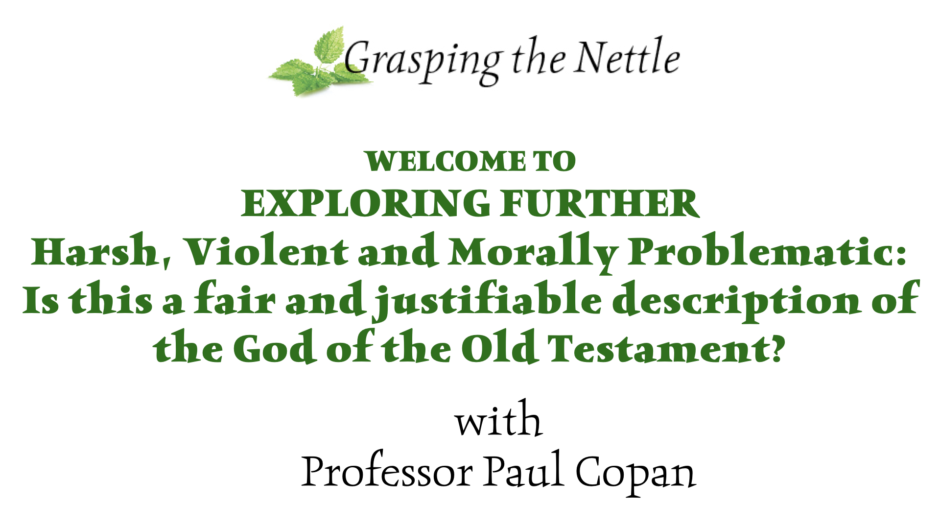 Harsh, Violent and Morally Problematic