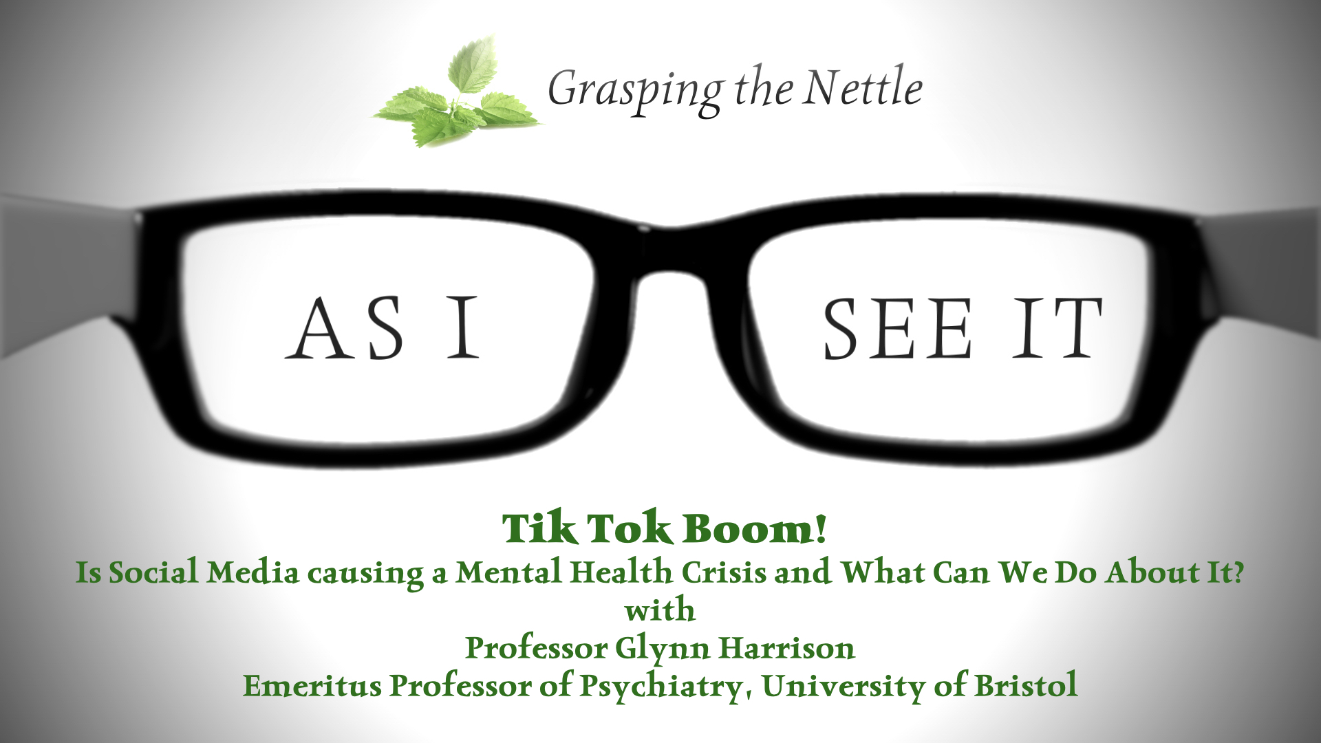 As I See it – Tik Tok Boom!